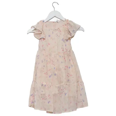 Kleid (Pink, Mehrfarbig) von Topolino Baumwolle, Polyester