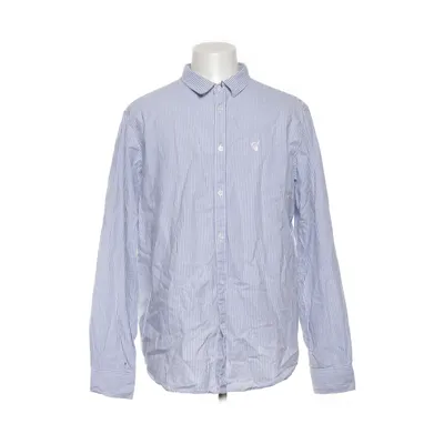 Button down shirt (Blue, White) from Iconic Sport by Lager 157 Cotton