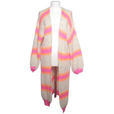 Cardigan (Beige, Rose, Orange) de Mioni Acrylique, Mohair, Polyamide