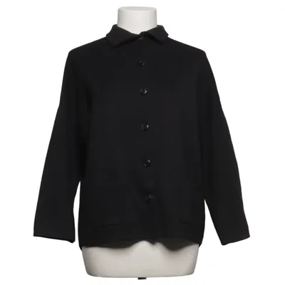 Strickjacke (Schwarz) von Sibin/Linnebjerg Acryl, Merinowolle