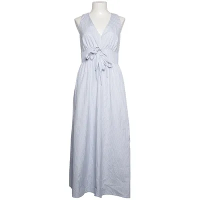 Maxi jurk (Blauw, Wit) van Rihoas Polyester