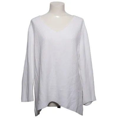 Sweater (White) from Cappuccini Cotton, Viscose
