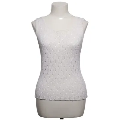 Tanktop (Wit) van Last Woman Acryl, Polyamide