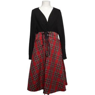 Robe (Rouge, Noir) de Shein Curve Polyester