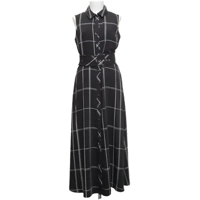 Robe chemise (Noir, Blanc) de Karen Millen Polyester, Viscose
