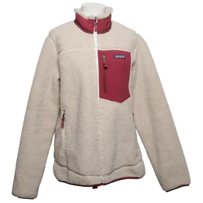 Fleece jacket (Beige, Red) from Patagonia Polyester