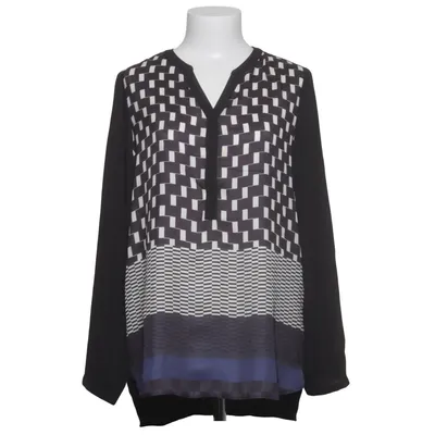 Blus (Svart, Vit, Blå) från Pause Café Polyester