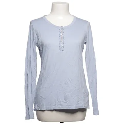 T-shirt manches longues (Bleu) de Munich Freedom Coton, Modal