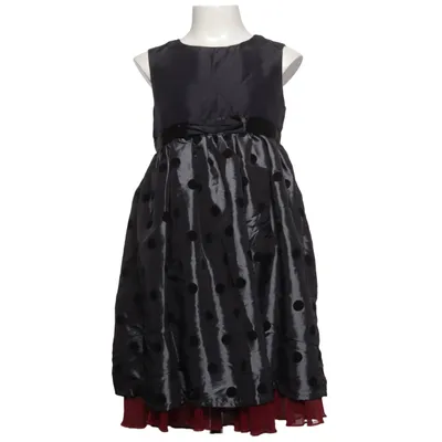 Dress (Gray, Black, Red) from Polarn O. Pyret Polyamide, Polyester