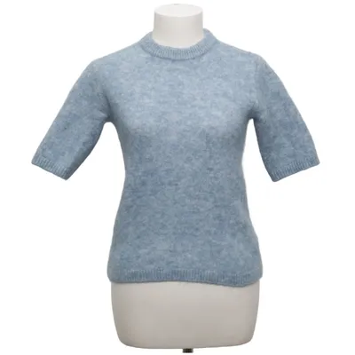 Top (Blue) from H&M Edition Elastane, Mohair, Polyamide, Wool