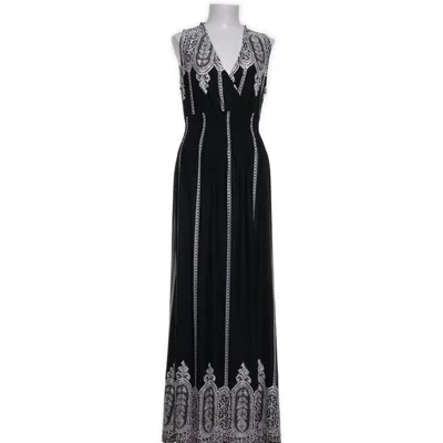 Maxi dress (Black, White) from Byebye Elastane, Viscose