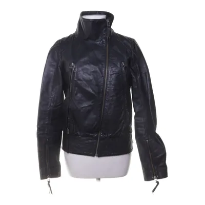 Bikerjakke (Sort) fra Pepe Jeans Bomuld, Polyester, Læder