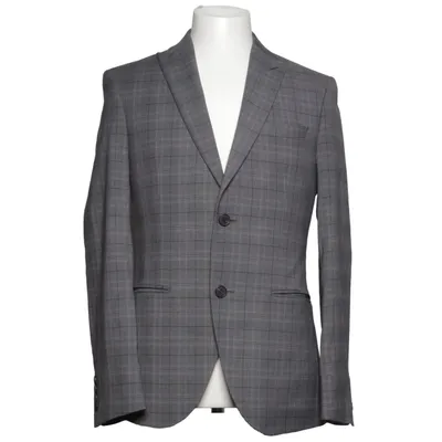 Blazer (Gray) from Isaac Dewhirst Elastane, Polyester, Viscose