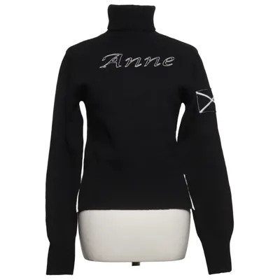 Rollkragenpullover (Schwarz) von La Martina Polyamid, Wolle