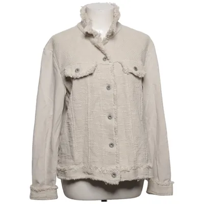 Veste (Beige) de G.Ricceri Coton, Élasthane