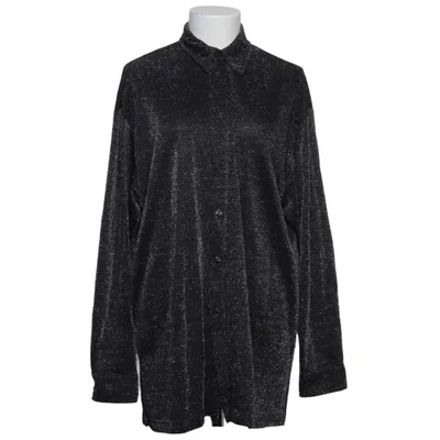 Blouse (Zwart, Zilver) van Adessa Metallvezel, Nylon