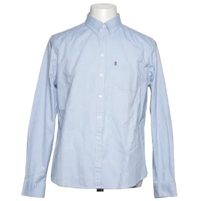 Overhemd (Blauw) van Lexington Katoen
