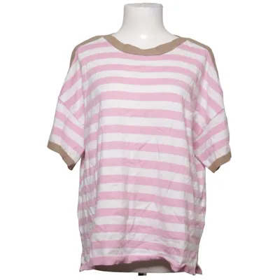 T-shirt (Roze, Wit, Bruin) van Simple Wish Polyamide, Polyester, Viscose