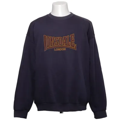 Sweatshirt (Blauw) van Lonsdale Katoen, Polyester