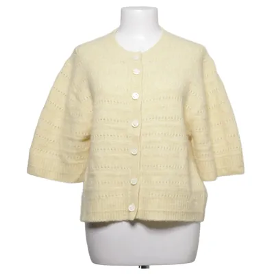 Strickjacke (Gelb) von Lanius Alpakawolle, Elasthan, Polyamid