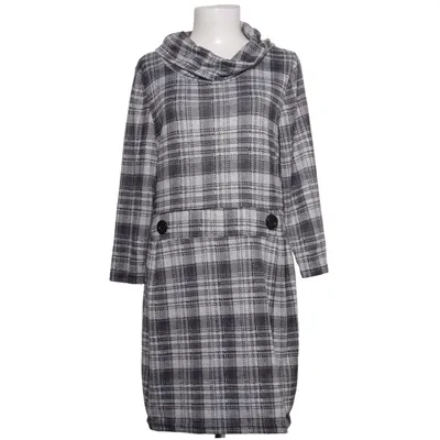 Jurk (Zwart, Grijs) van Chicoree Elastaan, Polyester