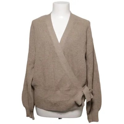 Wrap cardigan (Beige) from Object Polyamide, Polyester, Viscose
