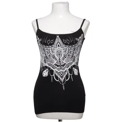 Tank Top (Black, White) from Black Premium by EMP Cotton, Elastane
