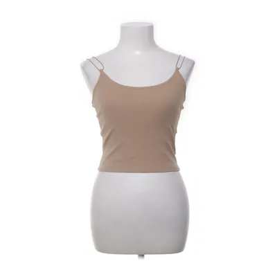 Crop top (Brun) fra Lager 157 Bomuld, Elastan
