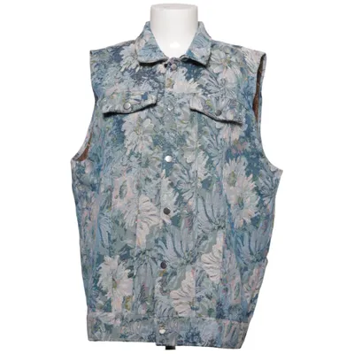 Outer vest (Blue, Multicolored) Polyester