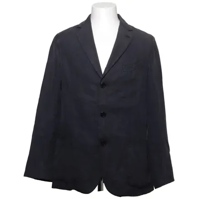 Blazer (Gray) from Officine Générale Cotton, Linen, Lyocell, Polyester