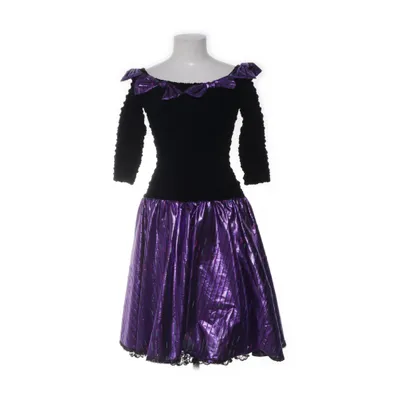 Maskeradkläder (Svart, Lila) Akryl, Bomull, Metallfiber, Polyester, Viskos