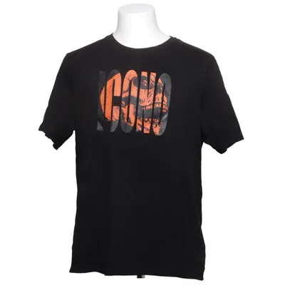 T-shirt (Black, Orange) from Icono Cotton