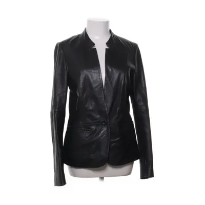 Leren blazer (Grijs) van Part Two