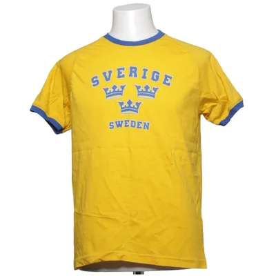 T-shirt (Gul, Blå) fra Upside Bomuld