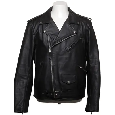 Veste de motard (Noir) de Highway 1 Cuir