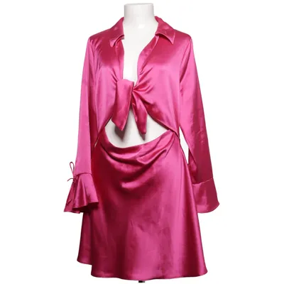 Skjortklänning (Rosa) från Zara Elastan, Polyester