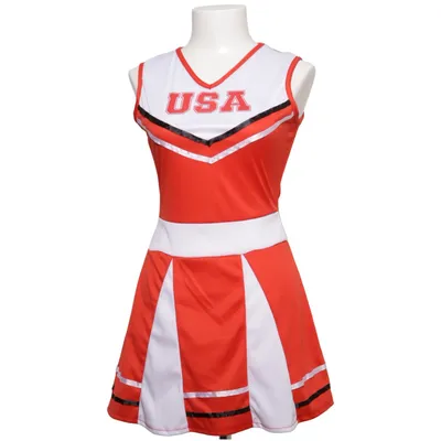 Maskeradkläder (Röd, Vit) från Funidelia Polyester