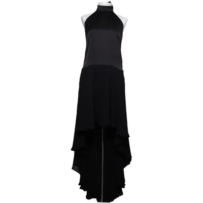 Halterneck-kjole (Sort) fra Ida Sjöstedt Acetat, Polyester