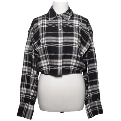 Flanellhemd (Schwarz, Weiß) von Zara Baumwolle