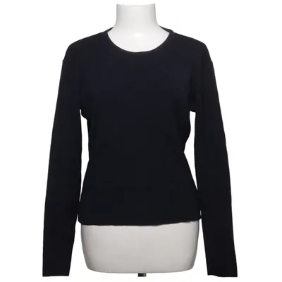 Trui (Blauw) van Emporio Armani Elastaan, Merinowol