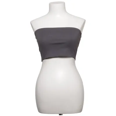 Tube top (Grijs) van Monica Geuze x NA-KD