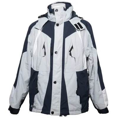 Skijacke (Blau, Grau, Weiß) von Crane Sports
