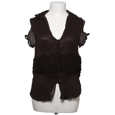 Top (Brun) fra Intown Polyester, Silke