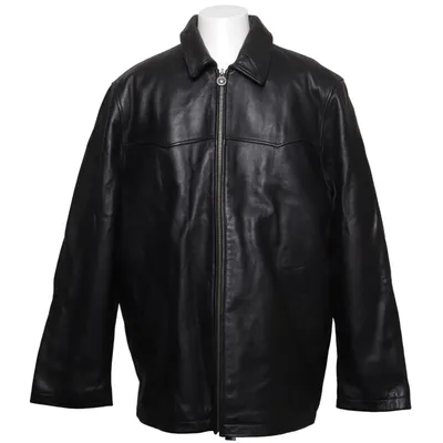 Veste en cuir (Noir) de Scania Cuir, Polyester