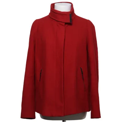 Jas (Rood) van Mango Basics Acetaat, Katoen, Polyamide, Polyester, Viscose, Wol