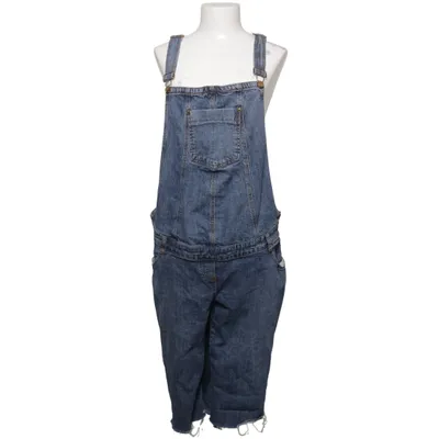 Hängselbyxor (Blå) från Mothercare Bomull, Elastan, Polyester