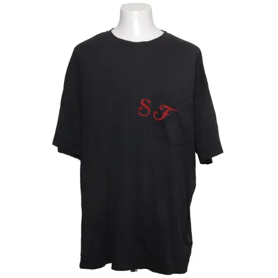 T-shirt (Zwart) van Puma x Ferrari Katoen, Elastaan