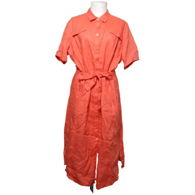 Blousejurk (Rood) van Barbara Lebek Linnen