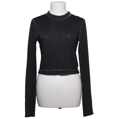 Crop top (Noir) de Weekday Polyester, Viscose