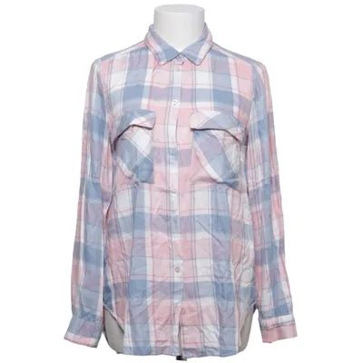 Flannel shirt (Blue, Pink, White) from Janina Viscose